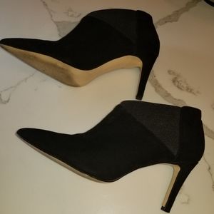 Calvin klein suede booties